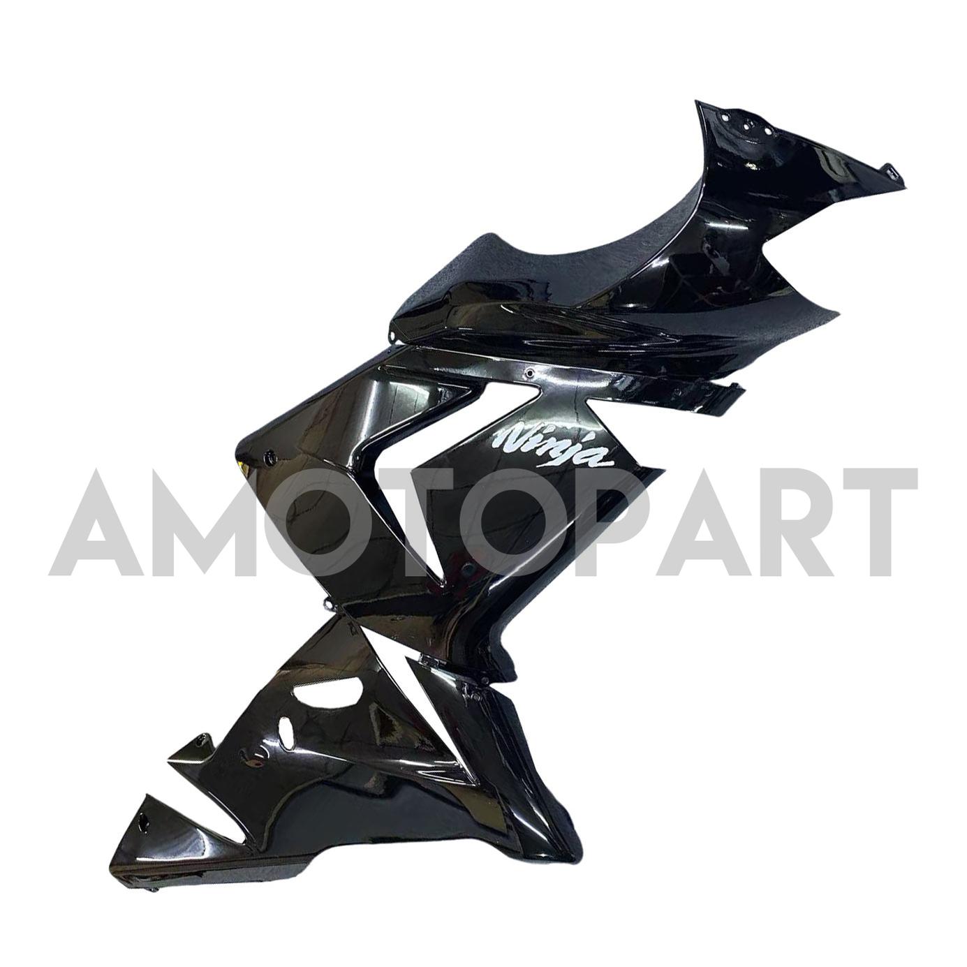 Amotopart Kawasaki 2004-2005 ZX10R Bright Black Fairing Kit