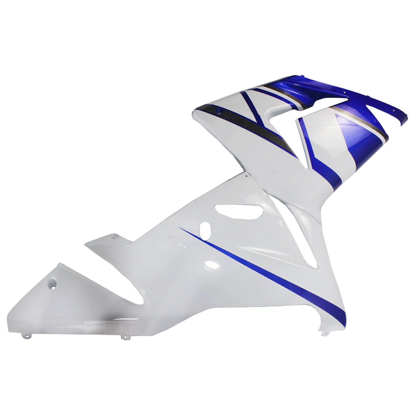 Amotopart Kawasaki 2004-2005 ZX10R Black White Fairing Kit