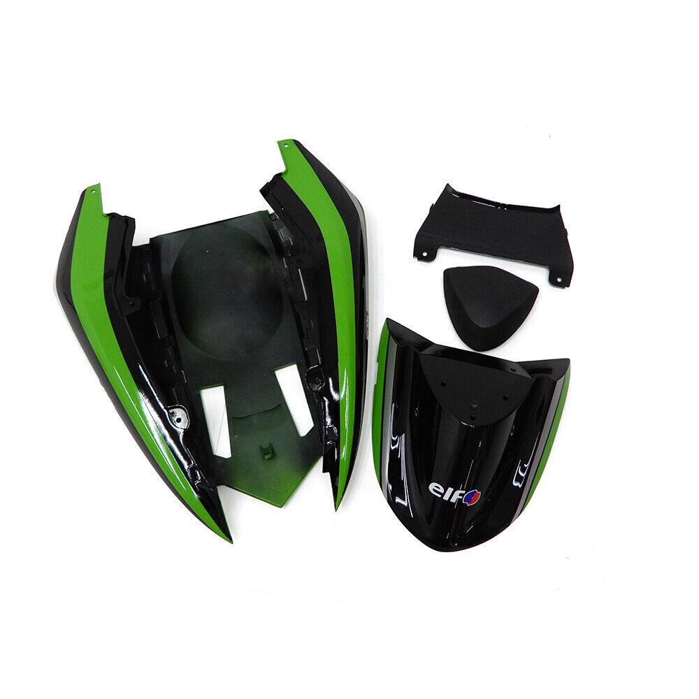 Amotopart Kawasaki 2004–2005 ZX10R Weiß Schwarz Grün Verkleidungsset