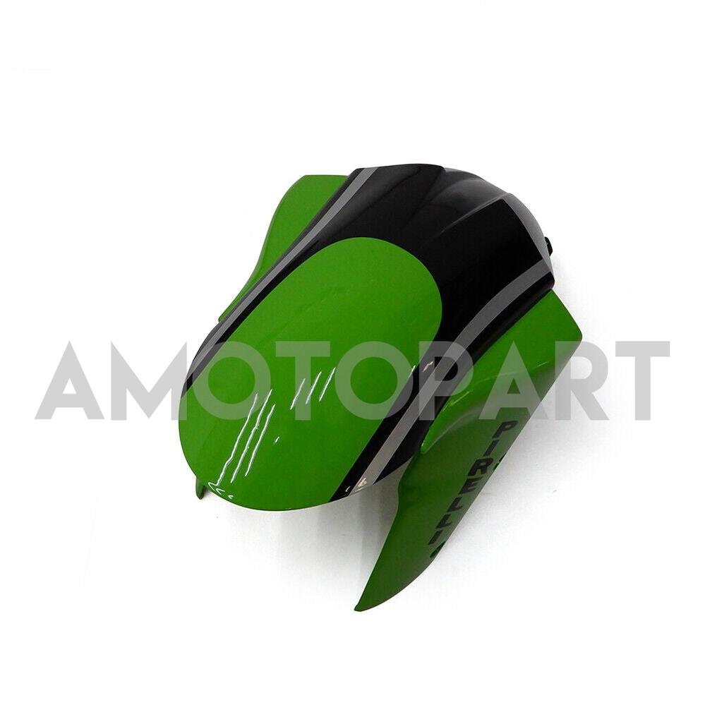 Amotopart Kawasaki 2004-2005 ZX10R White Black Green Fairing Kit