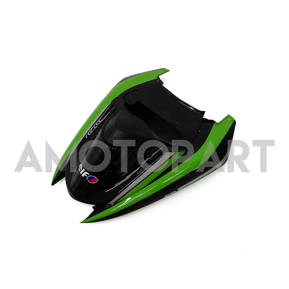 Amotopart Kawasaki 2004-2005 ZX10R White Black Green Fairing Kit