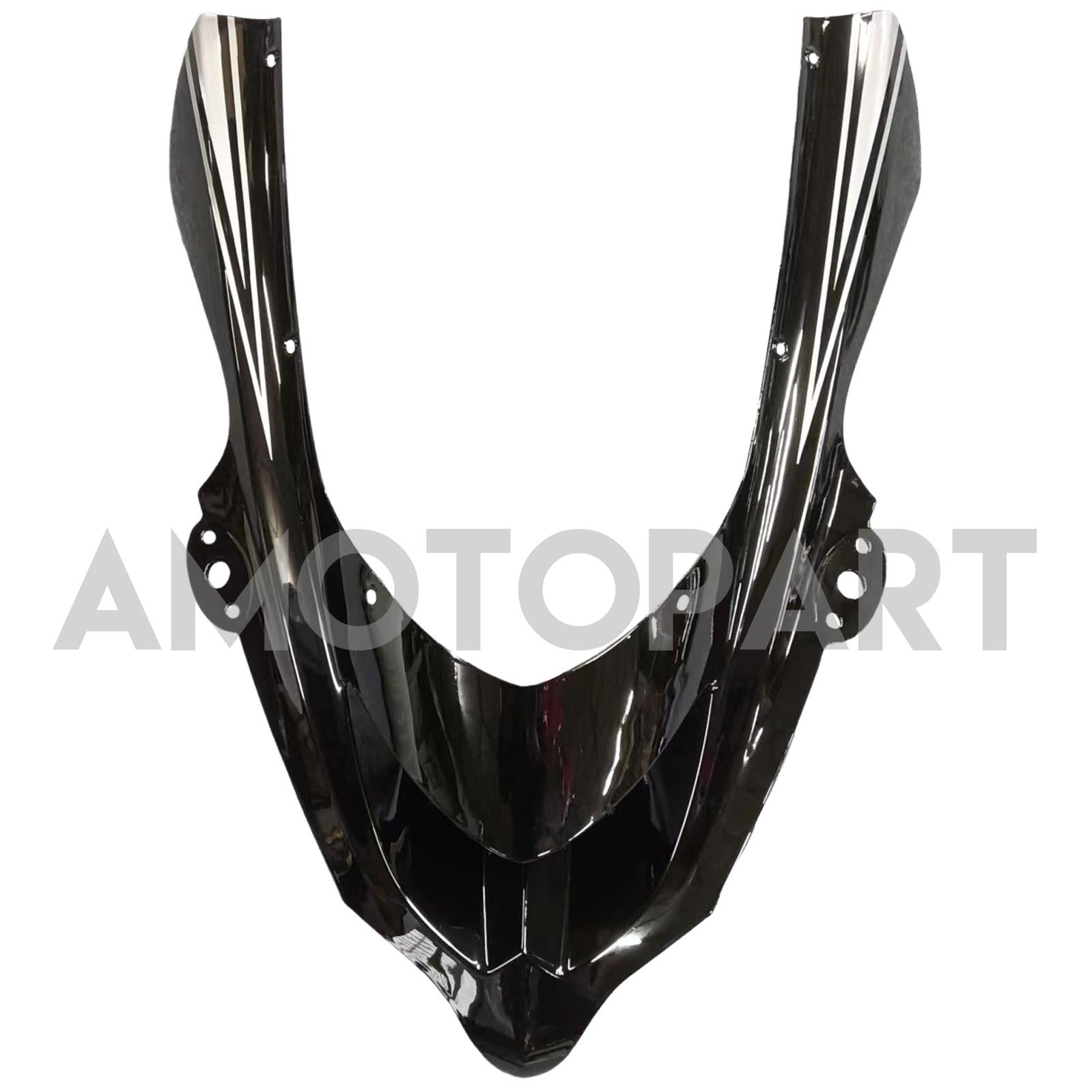 Amotopart Kawasaki 2004-2005 ZX10R Black Mix White Fairing Kit
