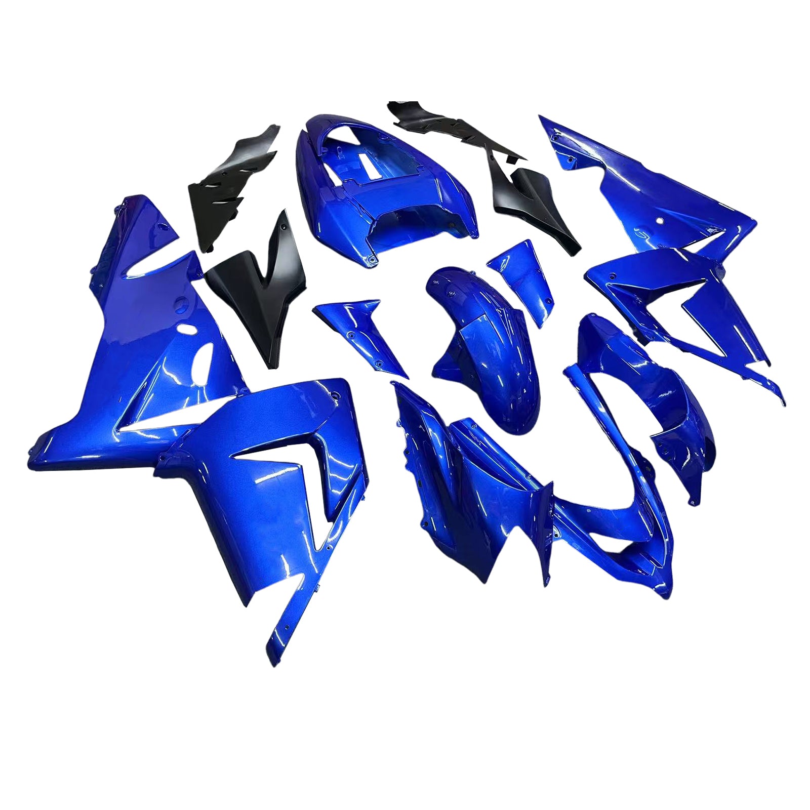 Amotopart 2004-2005 ZX10R Kawasaki Blue Fairing Kit