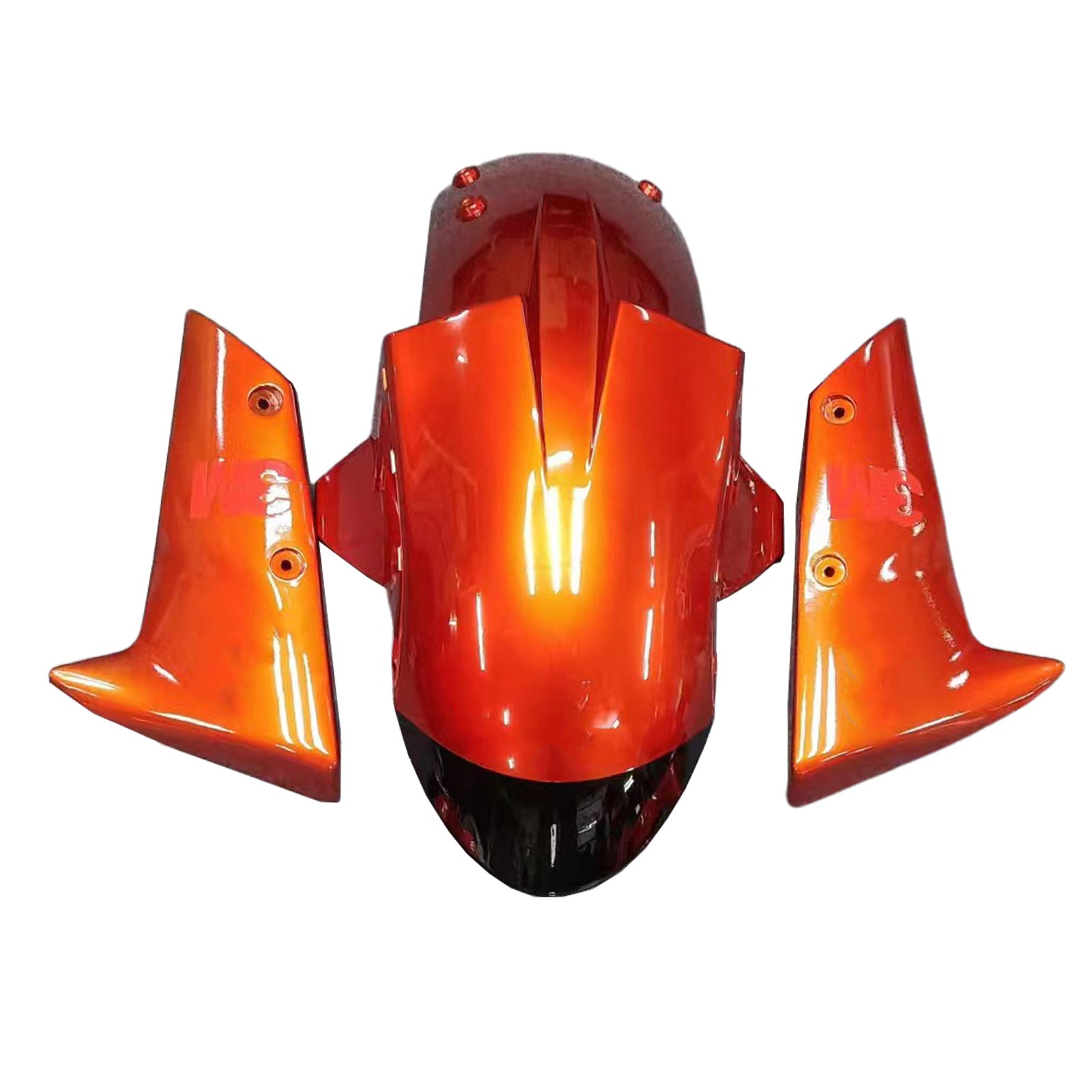 Amotopart 2004-2005 ZX10R Kawasaki Orange&Black Fairing Kit