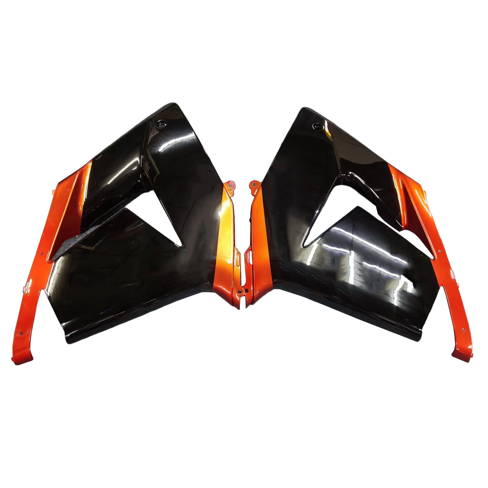 Amotopart 2004-2005 ZX10R Kawasaki Orange&Black Fairing Kit