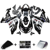 Amotopart Kawasaki ZX10R 2006-2007 Black&White logos Fairing Kit