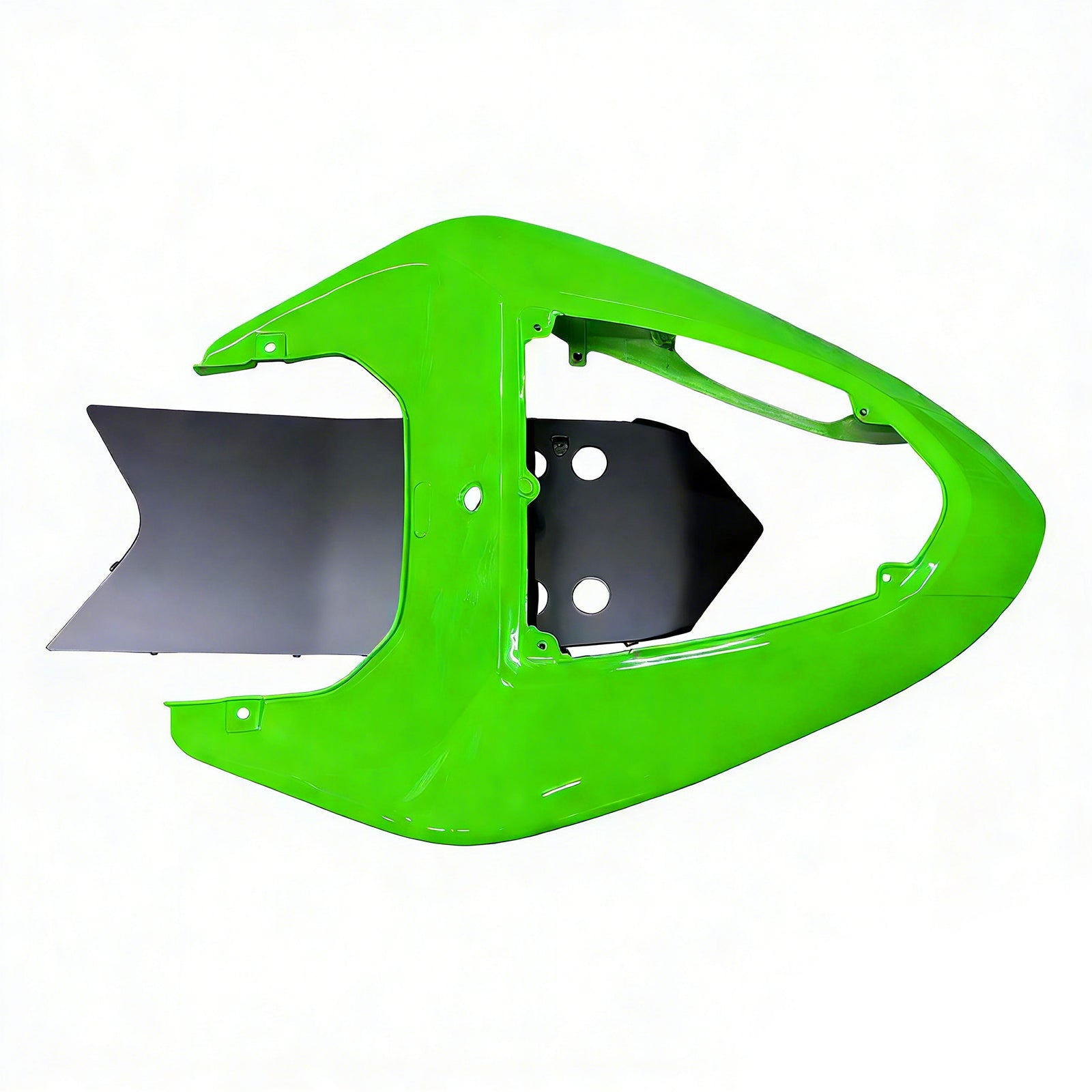 Amotopart 2006-2007 Kawasaki ZX10R Fairing Green Style3 Kit