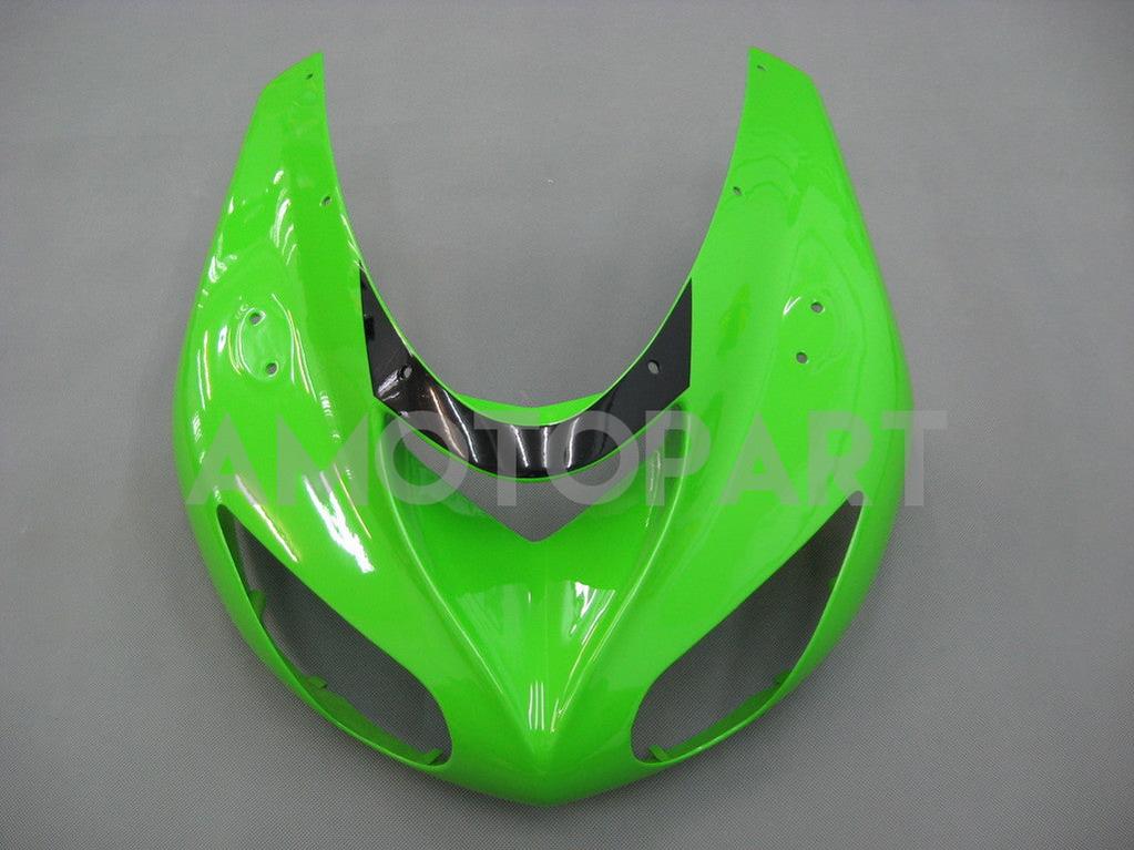 Amotopart 2006-2007 Kawasaki ZX10R Verkleidung Green Style3 Kit