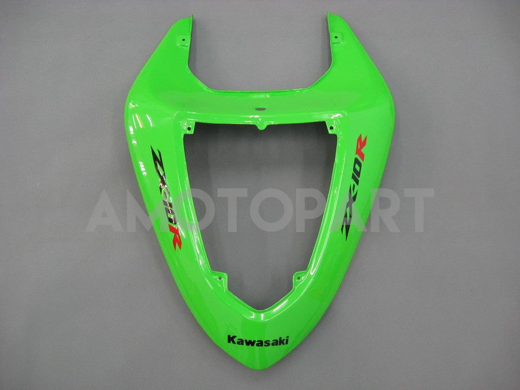 Amotopart 2006-2007 Kawasaki ZX10R Verkleidung Green Style3 Kit