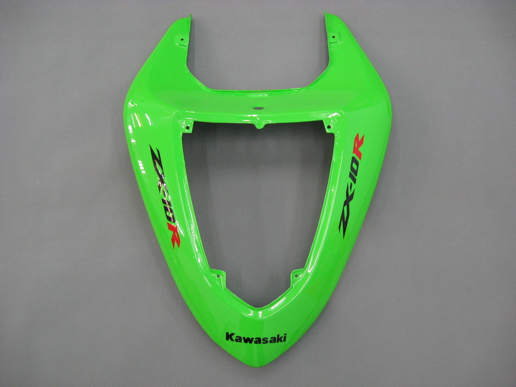 Amotopart 2006-2007 Kawasaki ZX10R Fairing Green Style3 Kit