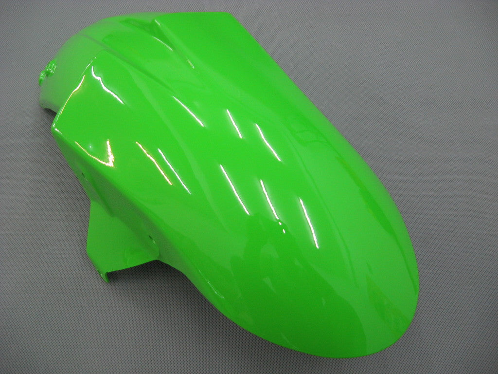 Amotopart 2006-2007 Kawasaki ZX10R Fairing Green Style3 Kit