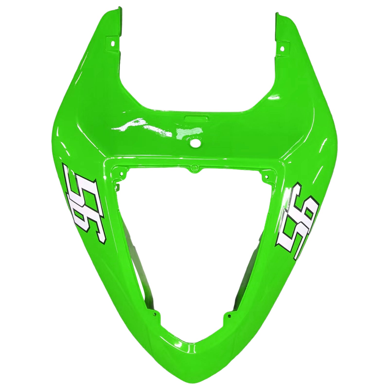 Amotopart 2006-2007 Kawasaki ZX10r Green & Black Fairing Kit