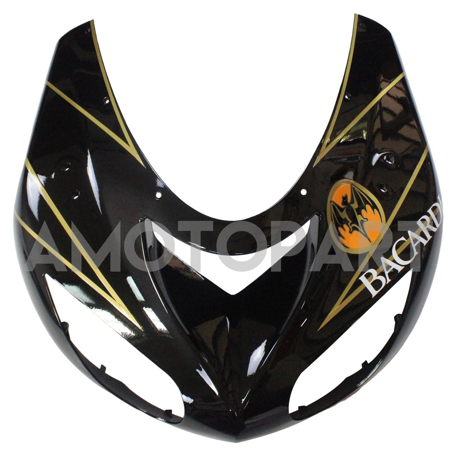 Amotopart Kawasaki ZX10R 2006-2007 Black Fairing Kit