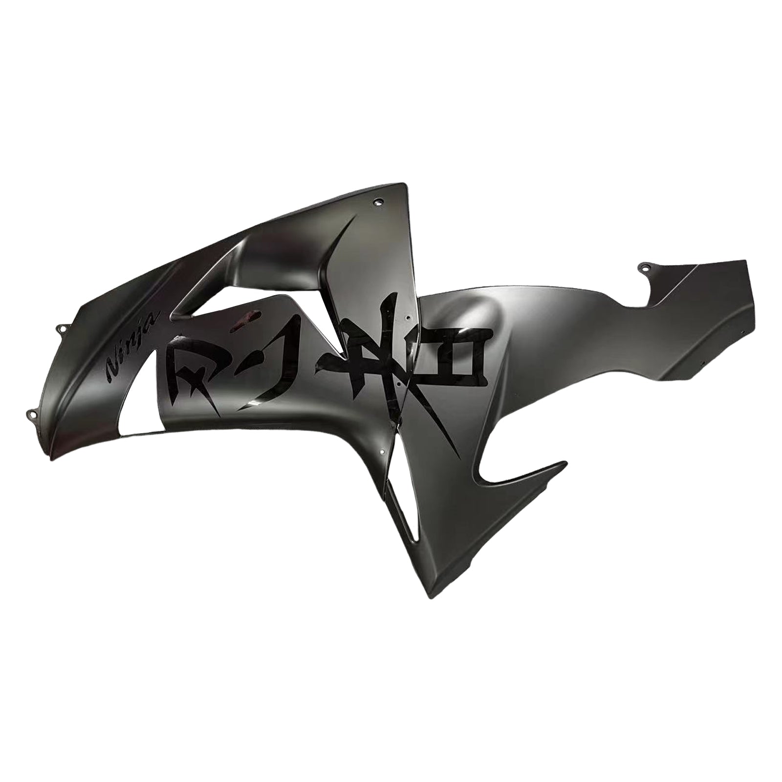 Amotopart Kawasaki ZX10R 2006-2007 Matt Black Ninja Fairing Kit