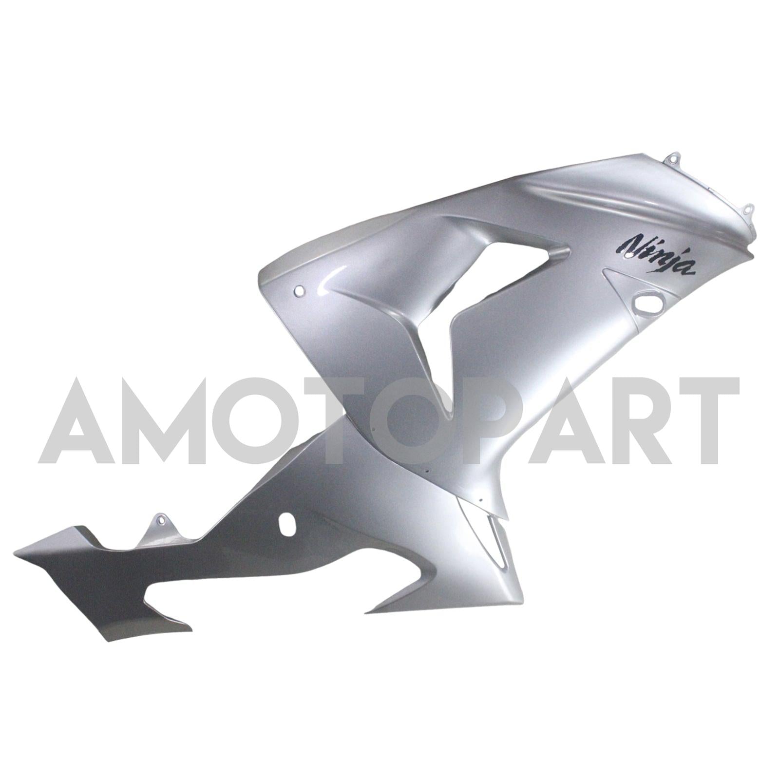 Amotopart Kawasaki ZX10R 2006-2007 Sliver Fairing Kit