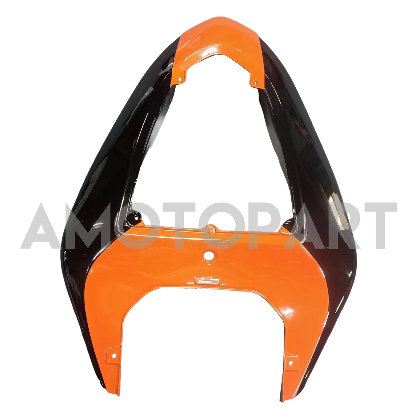 Amotopart Kawasaki ZX10R 2006-2007 White Orange Fairing Kit