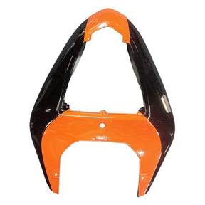 Amotopart Verkleidungsset für Kawasaki ZX10R 2006–2007, Weiß, Orange