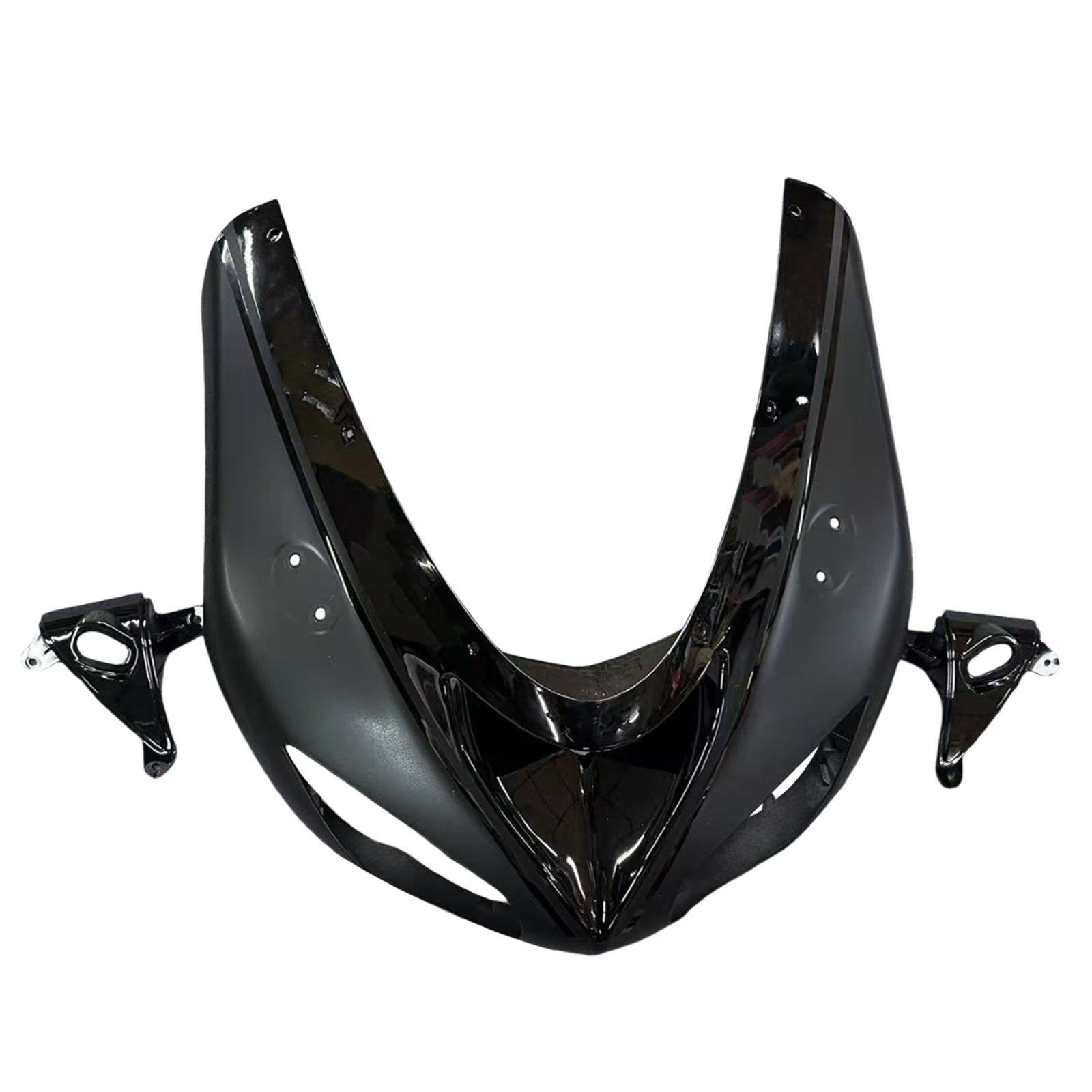 Amotopart Kawasaki ZX10R 2006-2007 Glossy Black Fairing Kit