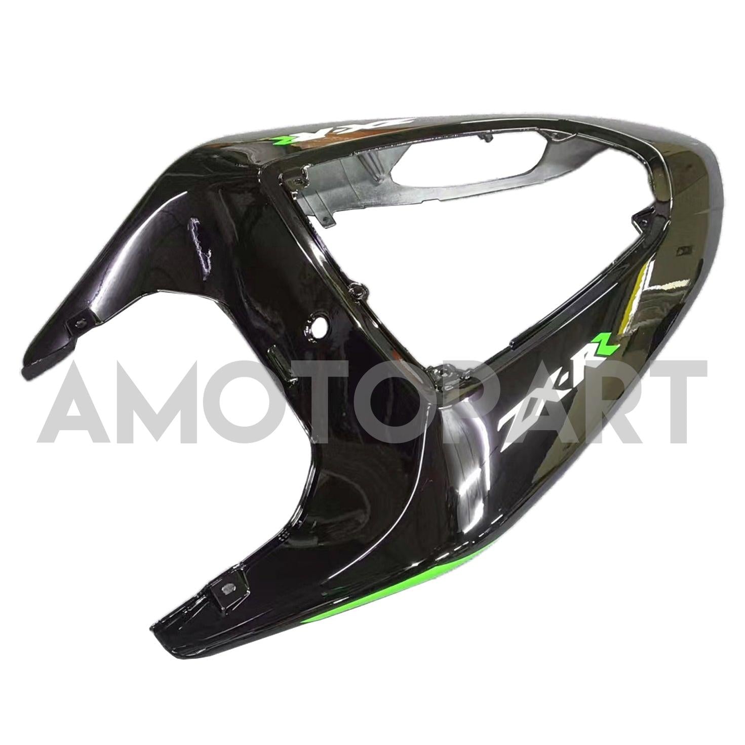 Amotopart 2006-2007 Kawasaki ZX10R グリーン&ブラック モンスターロゴ Style2 フェアリングキット