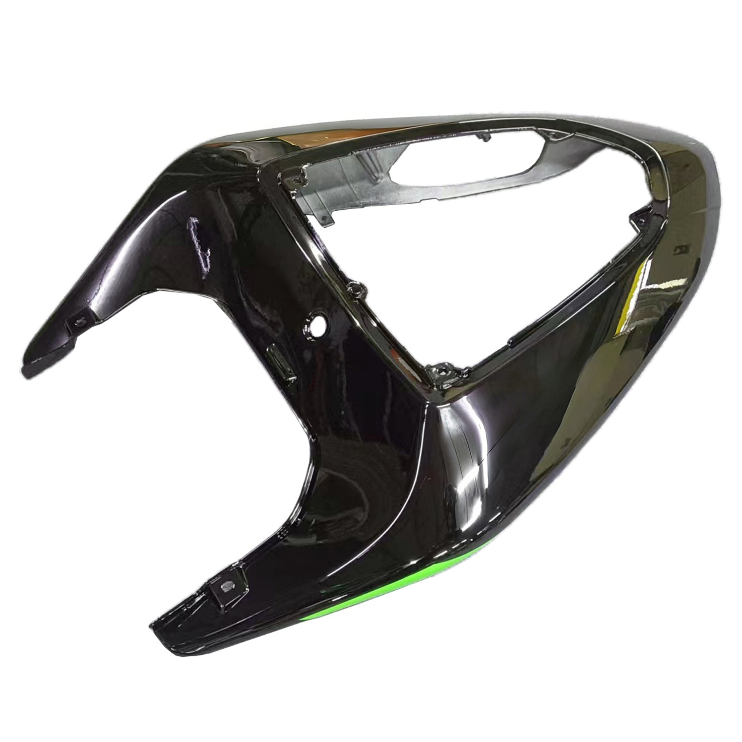 Amotopart 2006-2007 Kawasaki ZX10R Green & Black Monster Logo Style2 Failing Kit