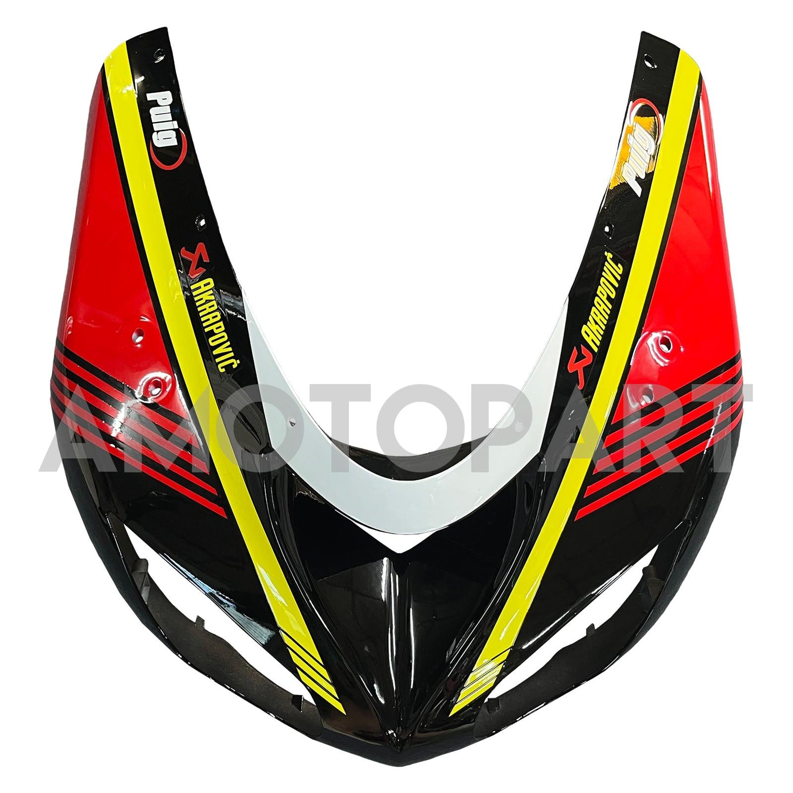 Amotopart 2006-2007 Kawasaki ZX10R Green & Red Failing Kit