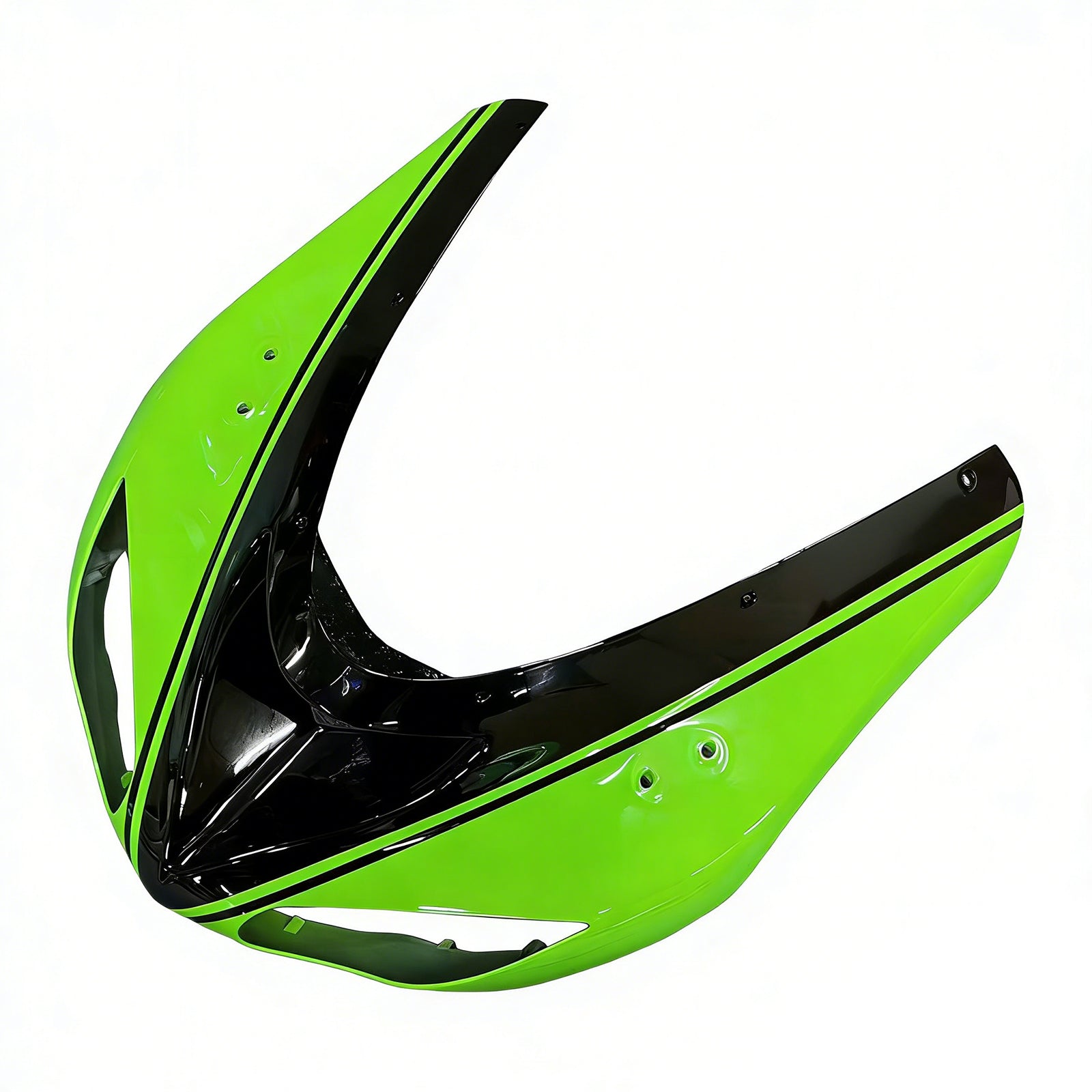 Amotopart 2006-2007 Kawasaki ZX10R グリーン & ブラック スタイル 1