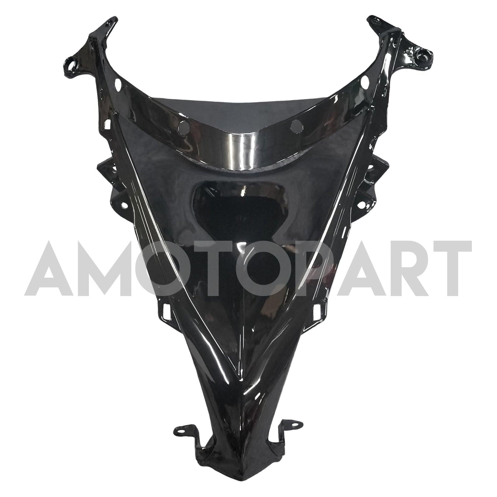 Amotopart Kawasaki ZX10R 2008-2010 Black with Scratch Logo Fairing Kit
