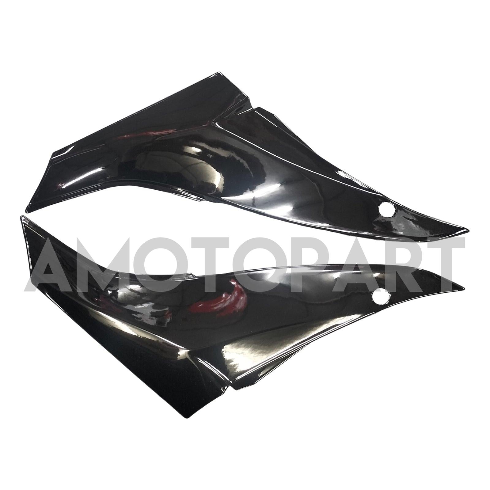 Amotopart Kawasaki ZX10R 2008-2010 Black with Scratch Logo Fairing Kit