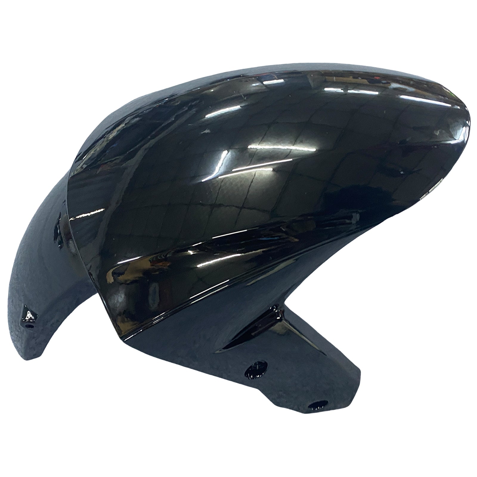 Amotopart Verkleidungsset für Kawasaki ZX10R 2008–2010, glänzend schwarz