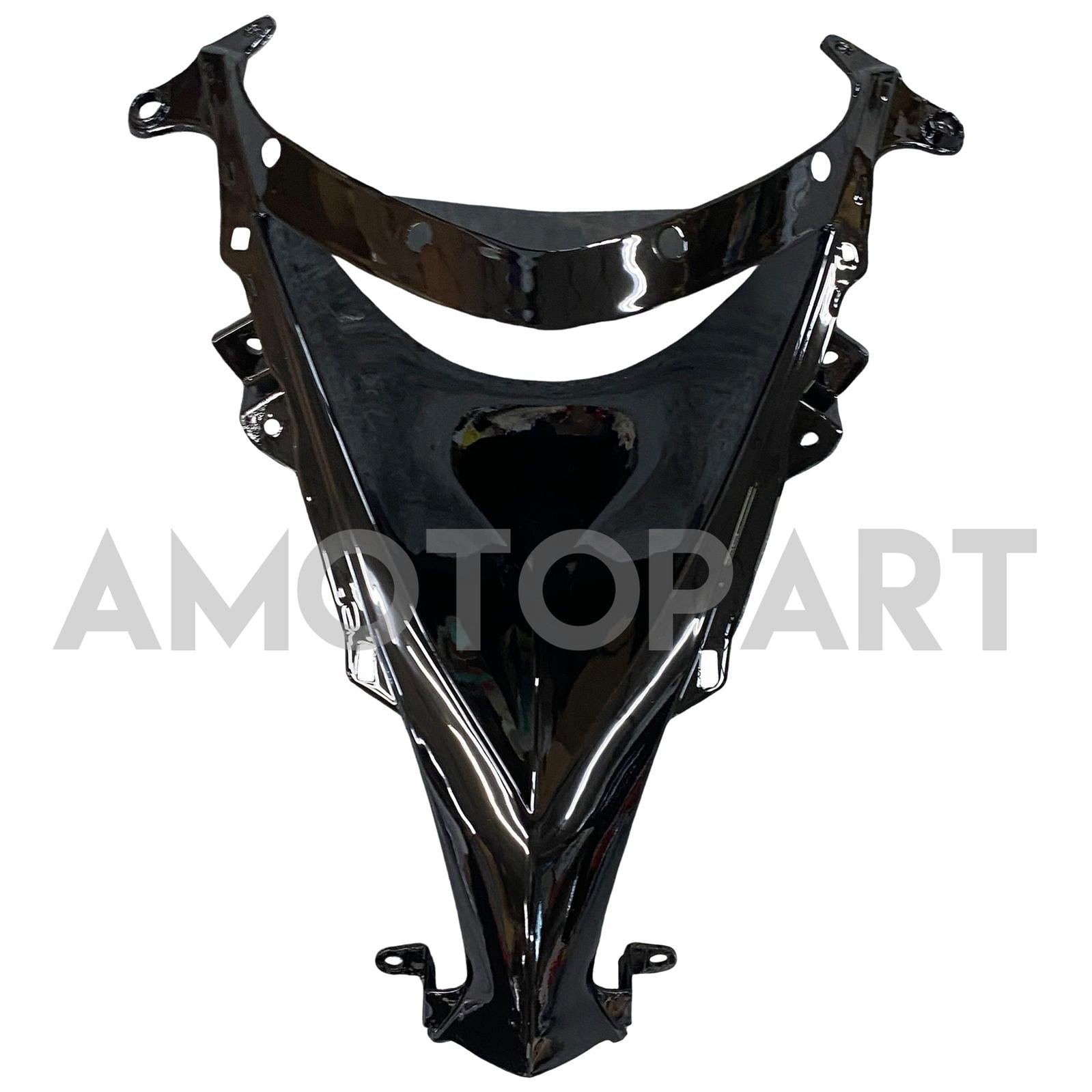 Kit carena Amotopart Kawasaki ZX10R 2008-2010 Bianco Nero