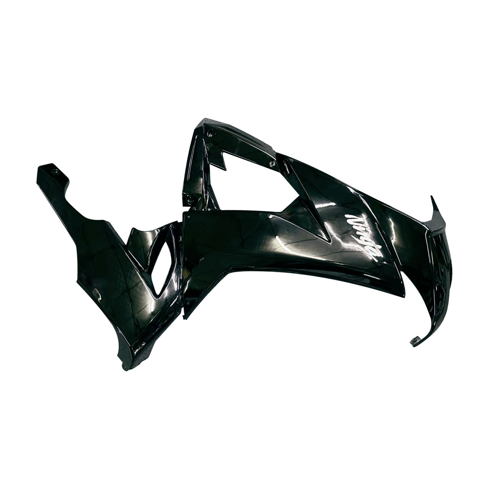 Amotopart Kawasaki ZX10R 2008-2010 Glossy Black Fairing Kit