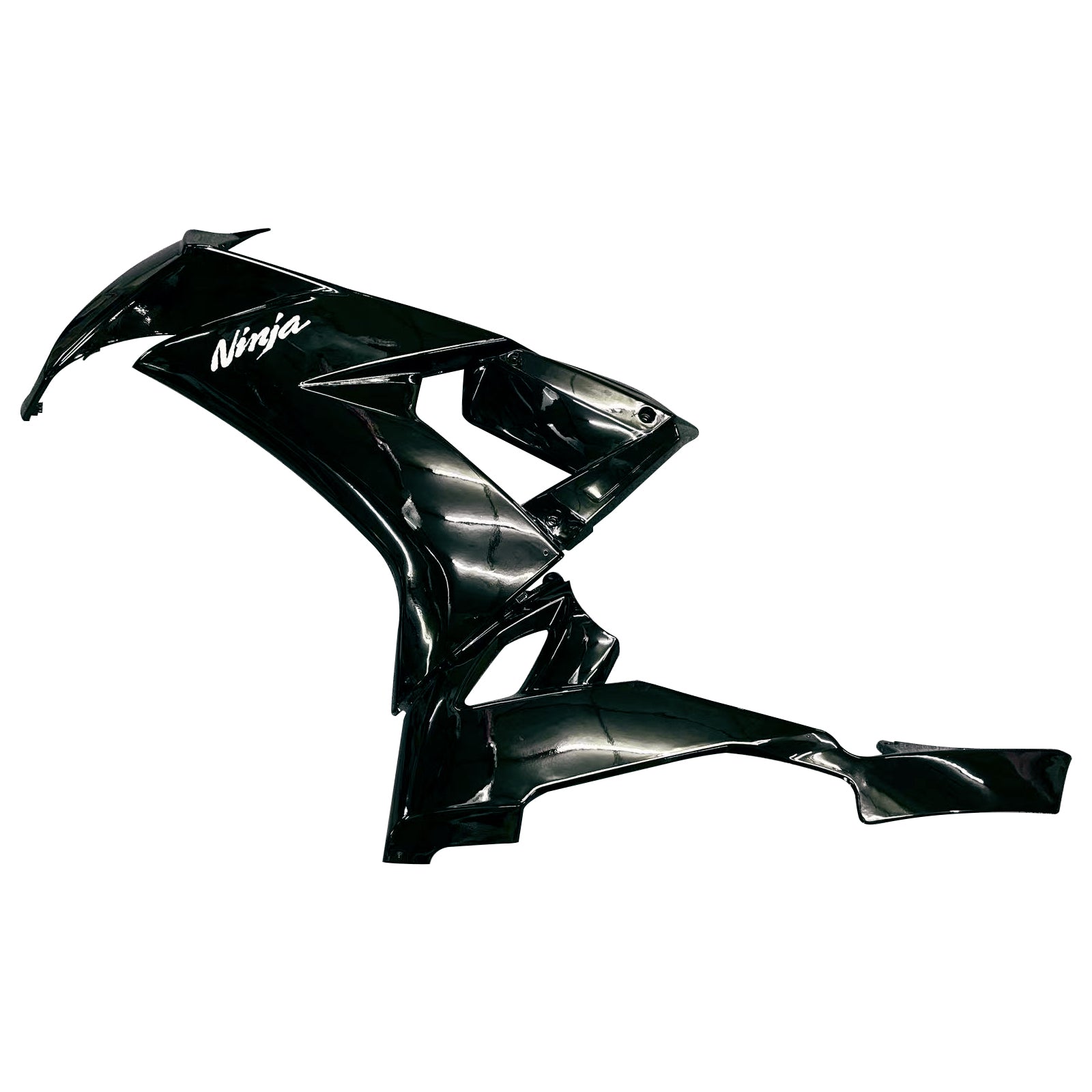 Amotopart Kawasaki ZX10R 2008-2010 Glossy Black Fairing Kit