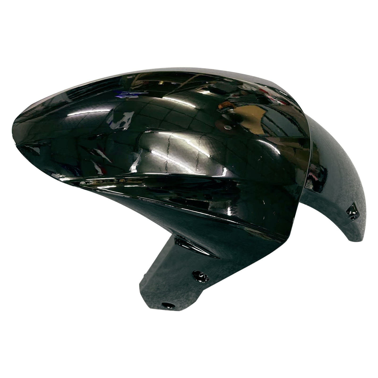 Amotopart Verkleidungsset für Kawasaki ZX10R 2008–2010, glänzend schwarz