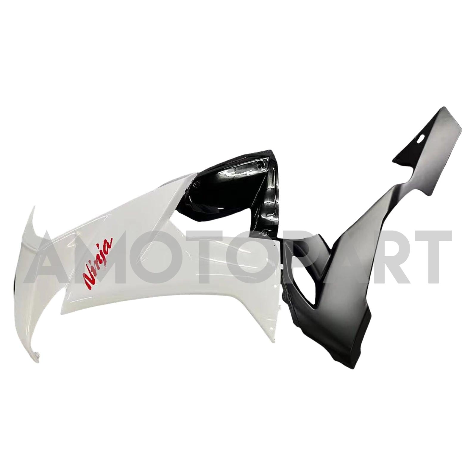 Amotopart Kawasaki ZX10R 2008-2010 White Fairing Kit