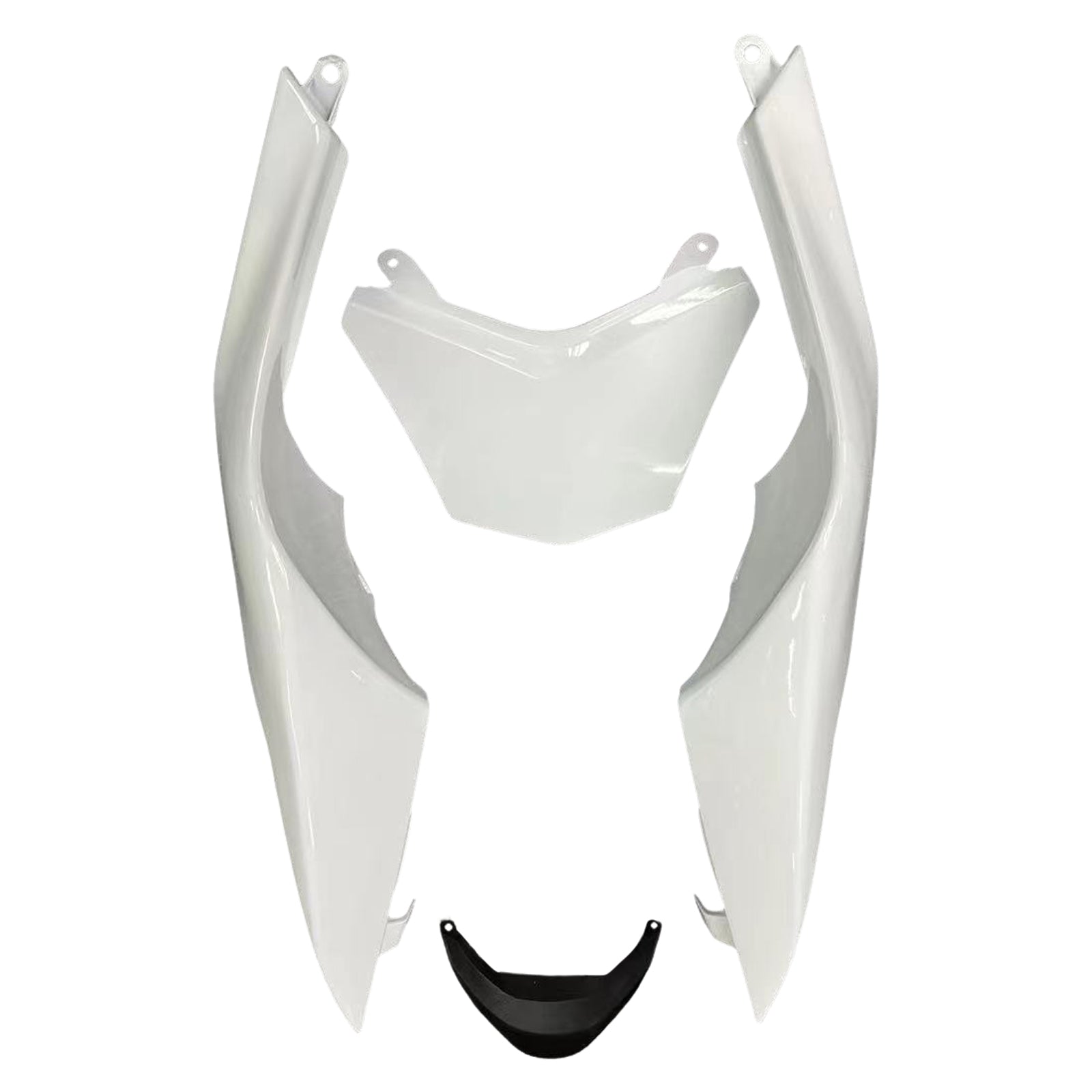 Amotopart Kawasaki ZX10R 2008-2010 White Fairing Kit