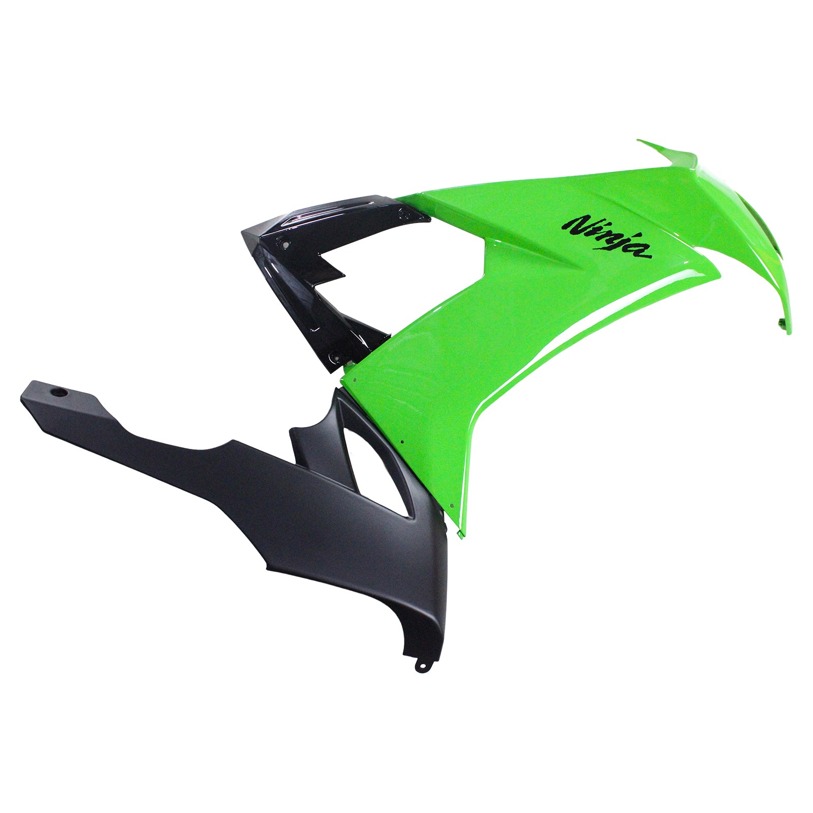 Amotopart Kawasaki ZX10R 2008-2010 Glossy Green Fairing Kit