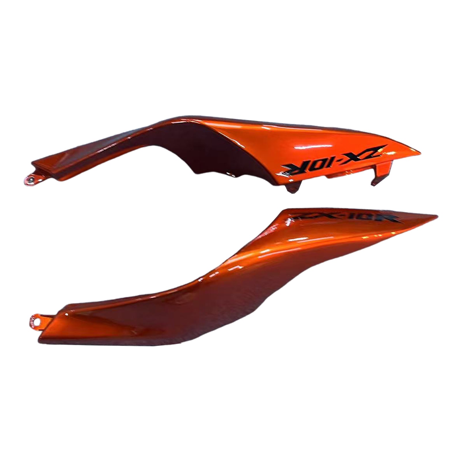Amotopart Kawasaki ZX10R 2008-2010 Glossy Orange Black Fairing Kit