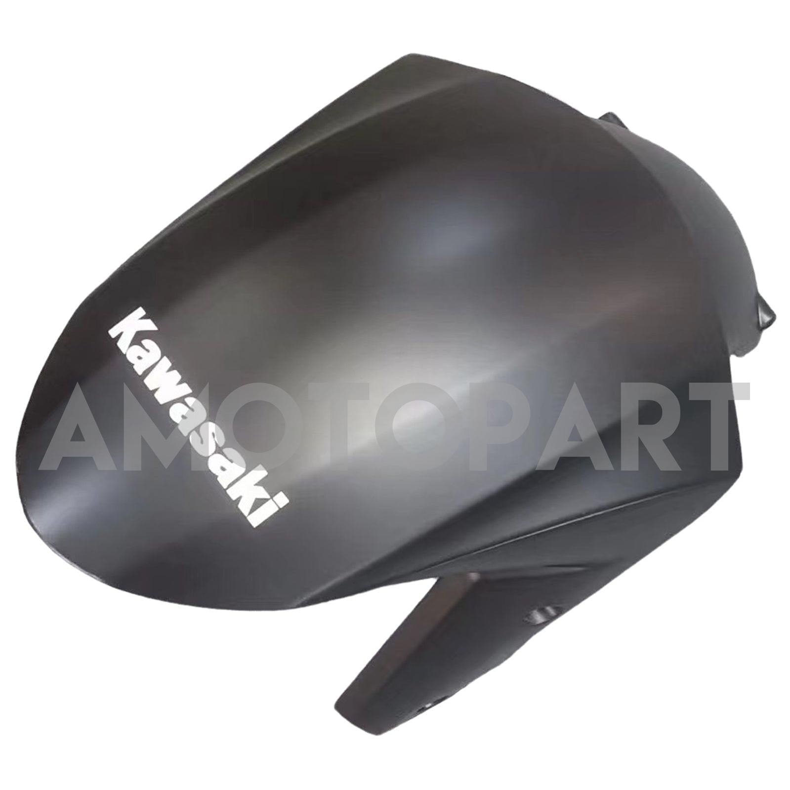 Amotopart 2008-2010 Kawasaki ZX10R Green & Black Style2 Zestaw owiewki