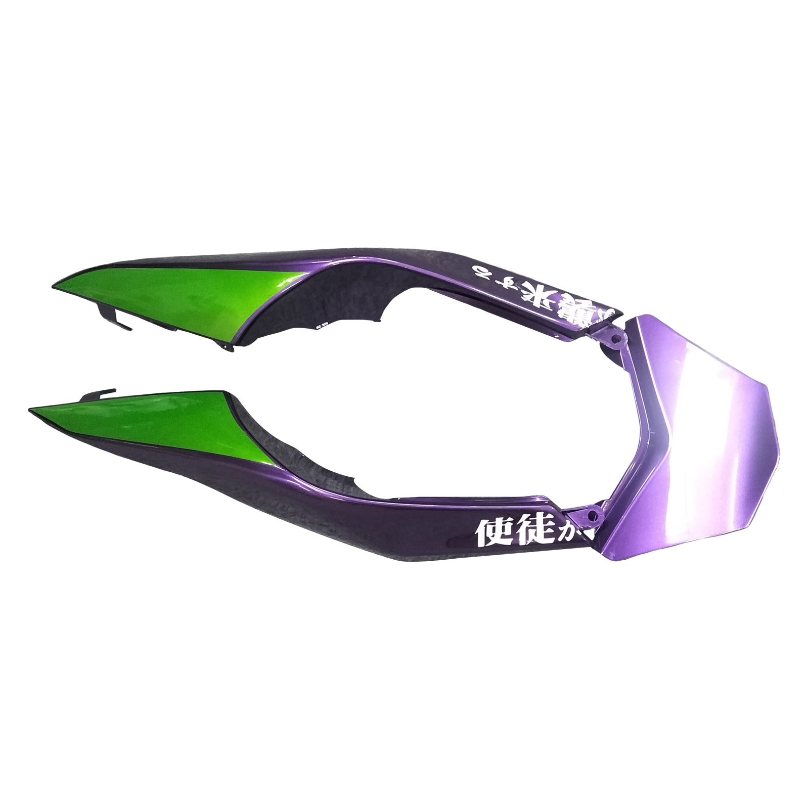 Amotopart 2008-2010 Kawasaki ZX10r Green & Purple Fairing Kit