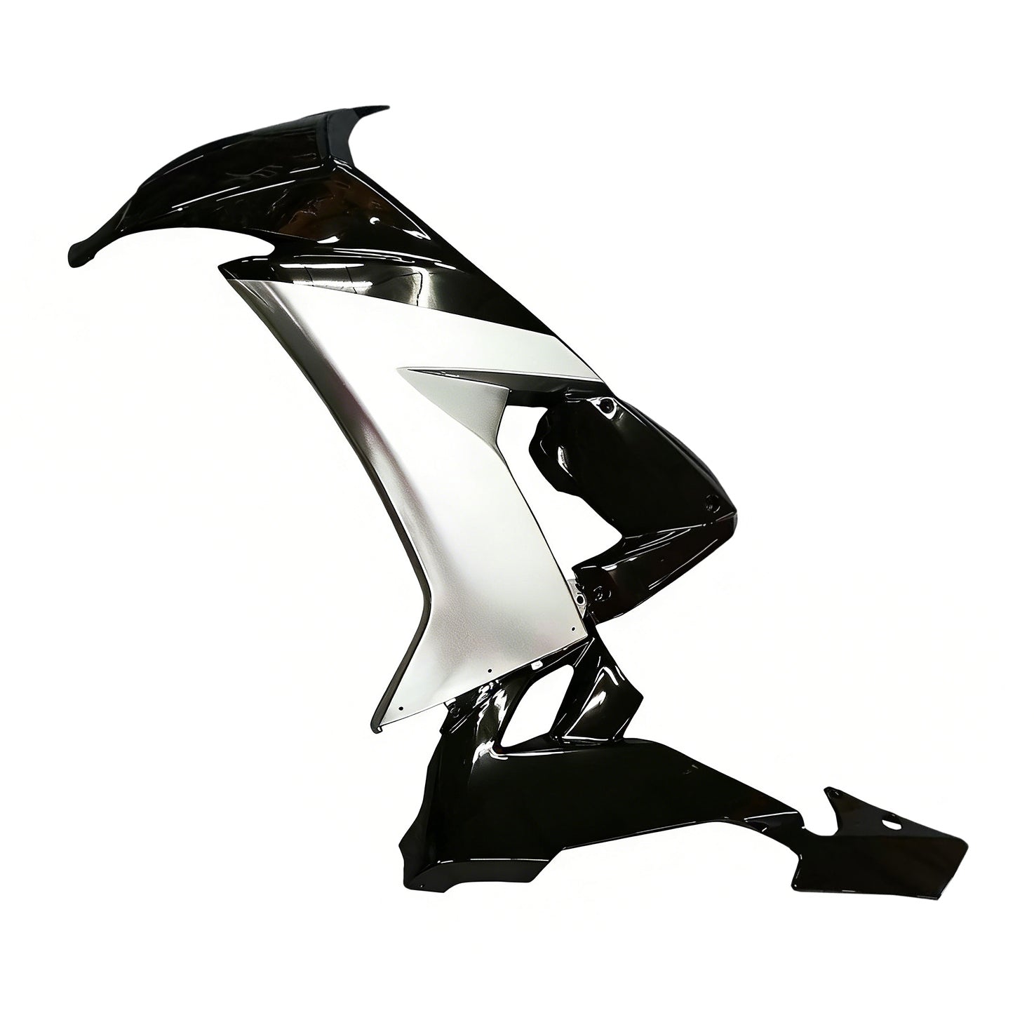 Amotopart 2008-2010 Kawasaki ZX10R Schwarz&Grauer Verkleidungssatz