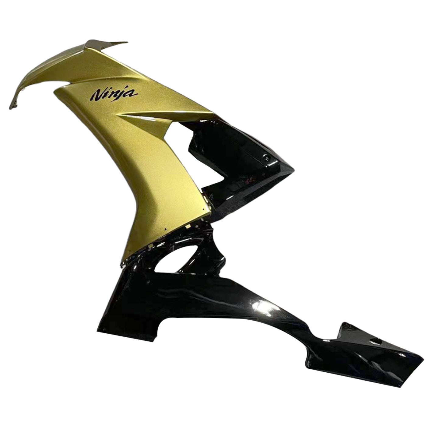 Amotopart Verkleidungssatz für Kawasaki ZX10R, Gold, 2008–2010