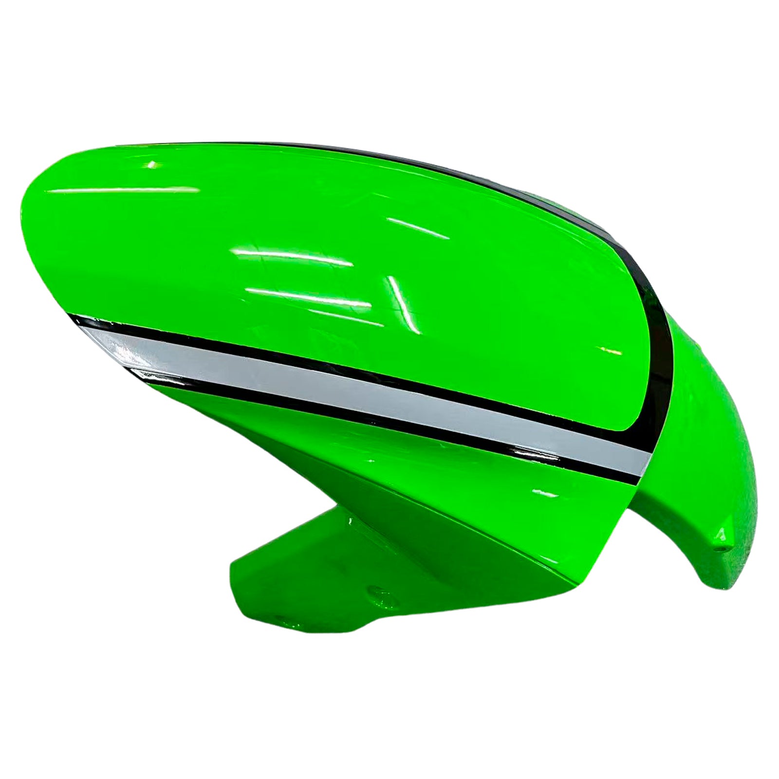 Amotopart 2008-2010 Kawasaki ZX10R Green&Red Style5 Fairing Kit