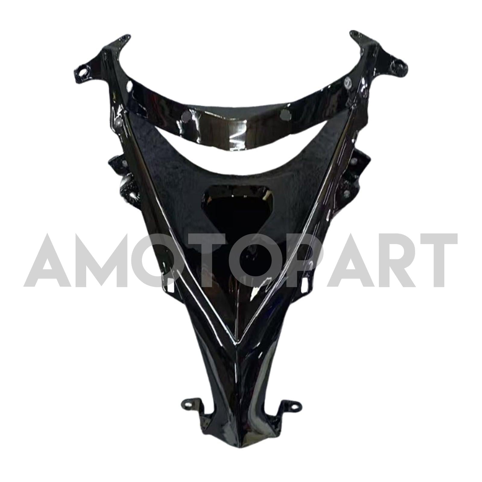 Kit carena Amotopart 2008-2010 Kawasaki ZX10R bianco e nero