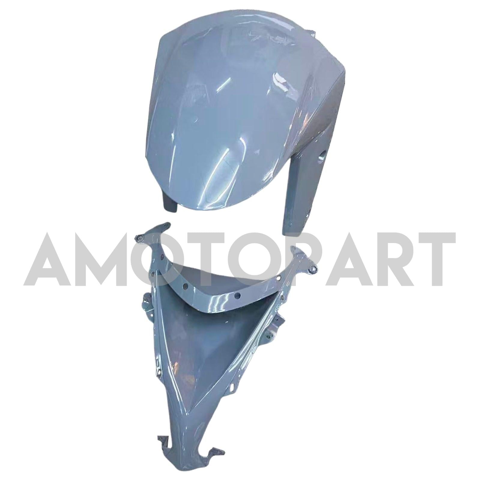 Amotopart 2008-2010 Kawasaki ZX10R Gray Fairing Kit