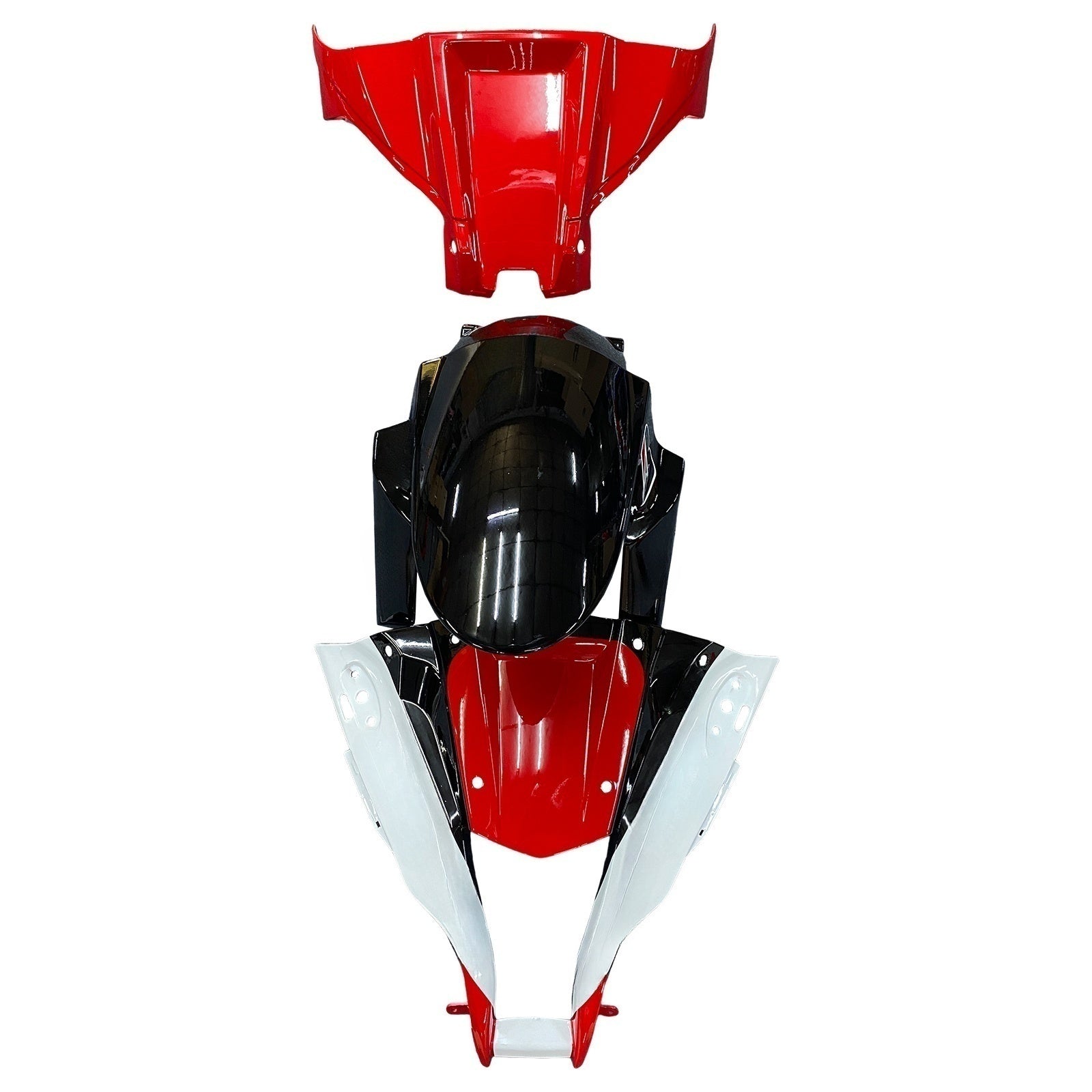 Kapotáž Amotopart Kawasaki ZX10R 2011-2015 modrá&Red Kit