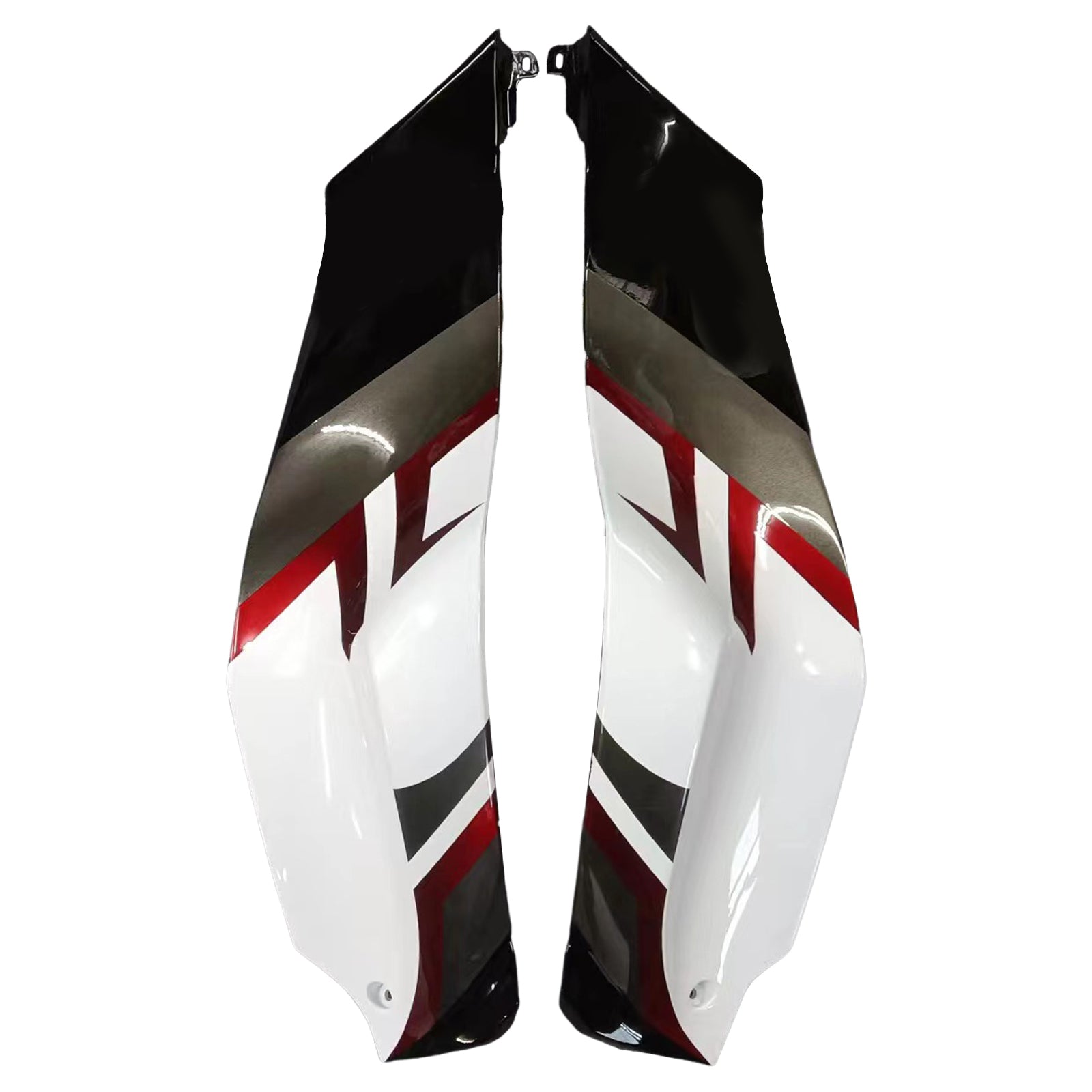 Amotopart Kawasaki ZX10R 2011-2015 White Black Fairing Kit