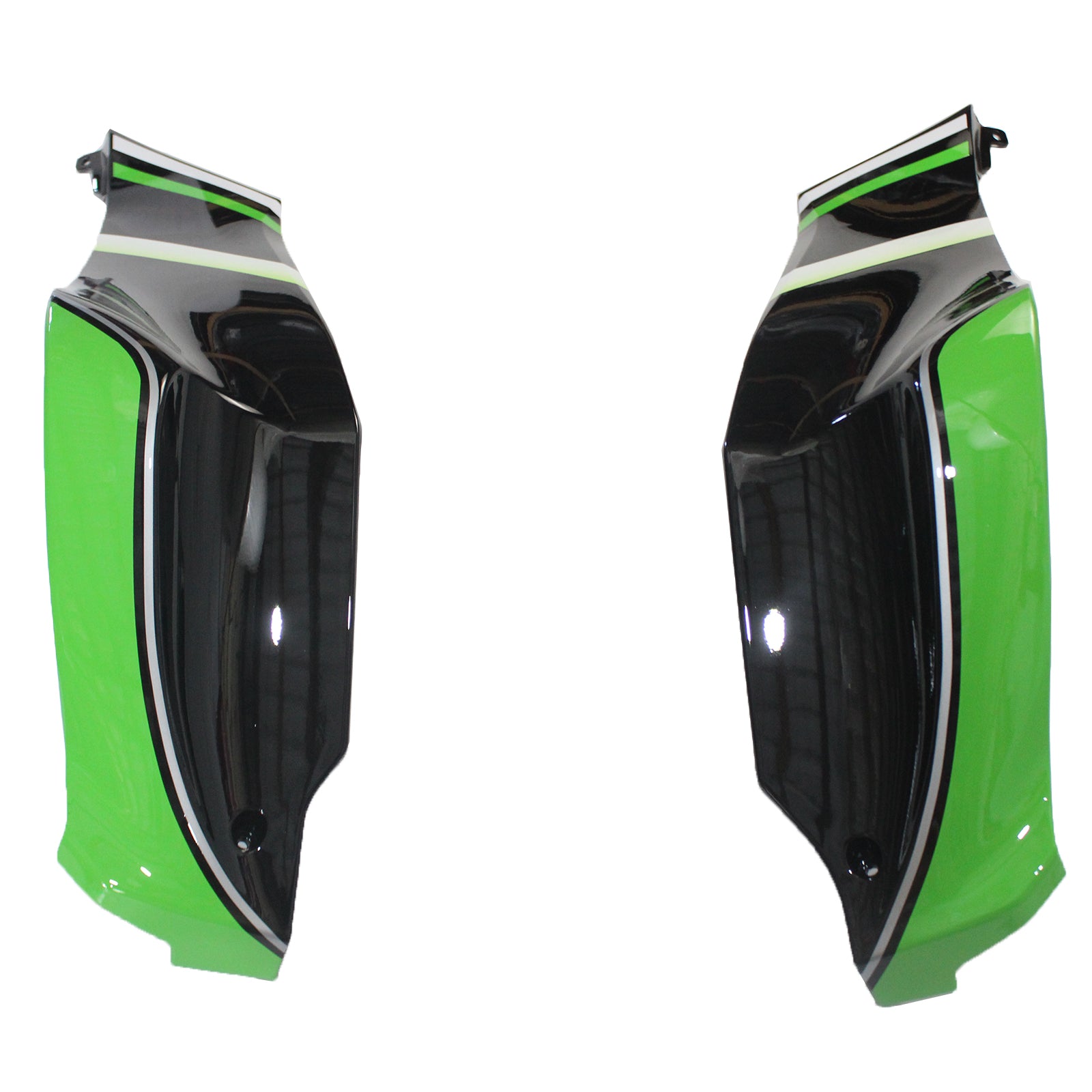 Amotopart Kawasaki ZX10R 2011-2015 Green Black White Fairing Kit