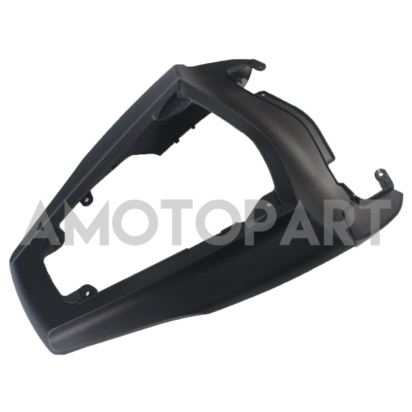 Amotopart Kawasaki ZX10R 2011-2015 Matt preto com kit de carenagem de decalque Golden