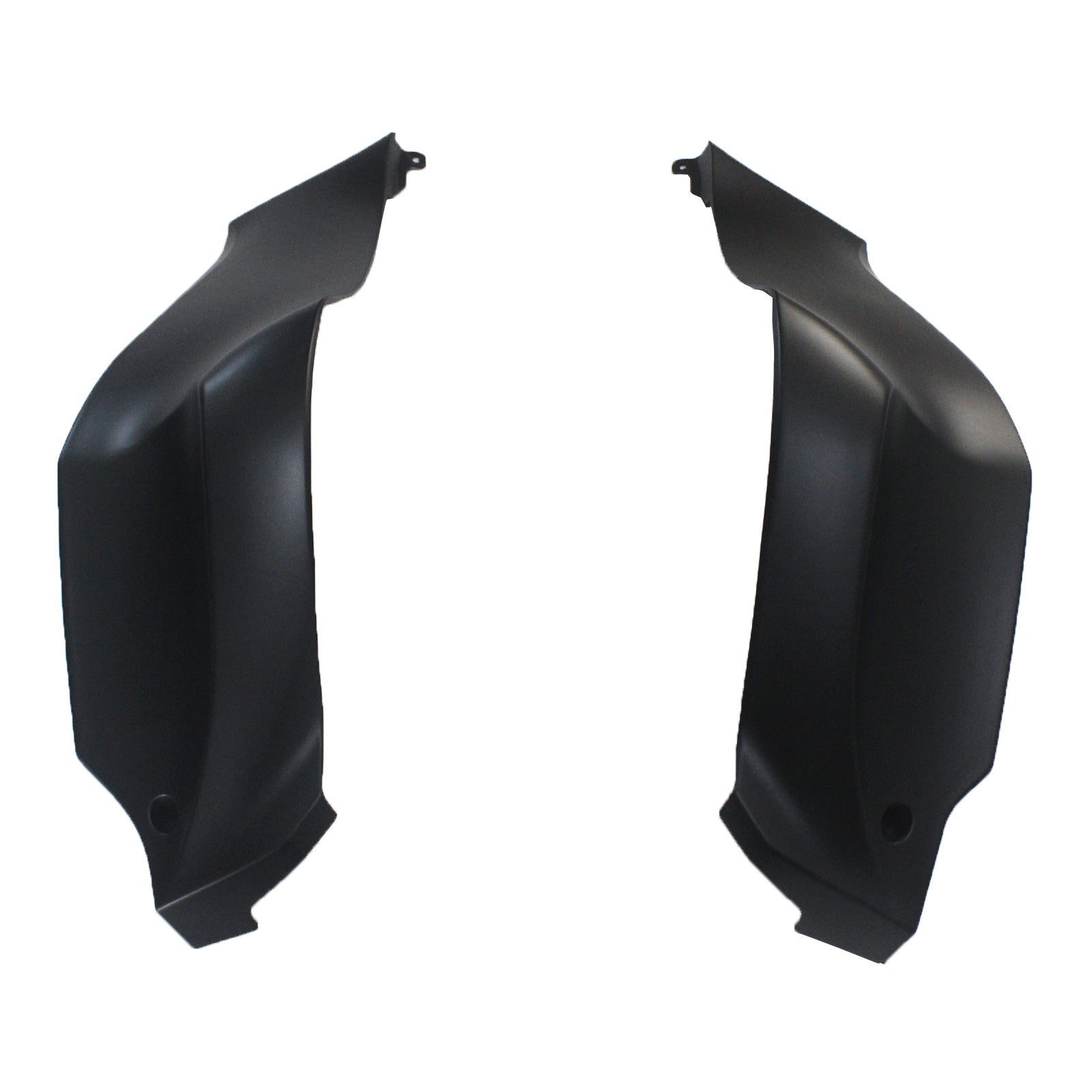 Amotopart Kawasaki ZX10R 2011-2015 Nero opaco con kit carenatura con decalcomanie dorate