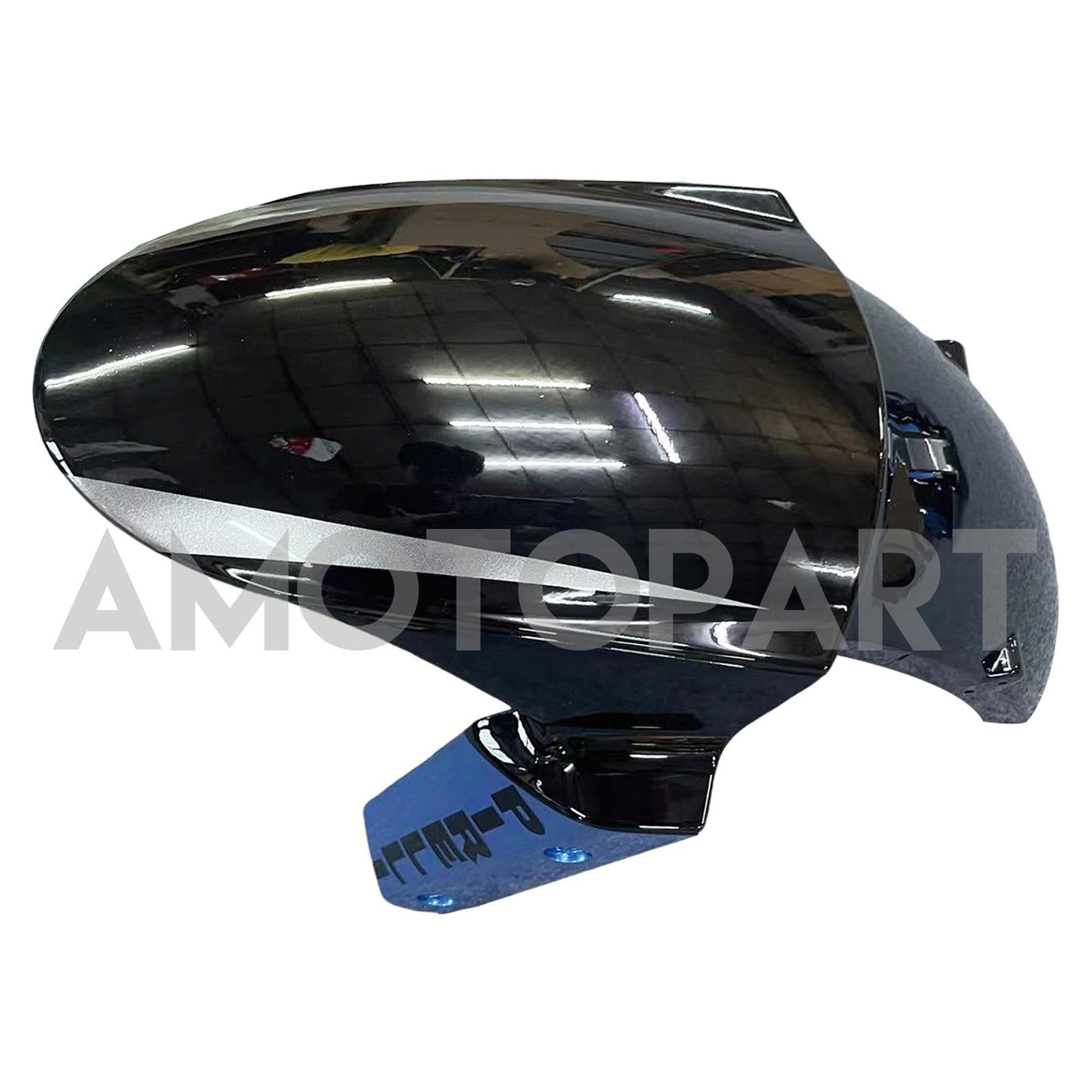 Amotopart 2011–2015 Kawasaki ZX10R Mattgrau&Blaues Verkleidungskit